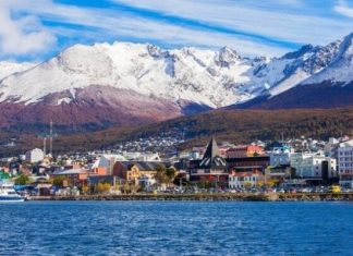 Chiêm ngưỡng cảnh đẹp hệt chốn thần tiên tại thành phố Ushuaia Argentina